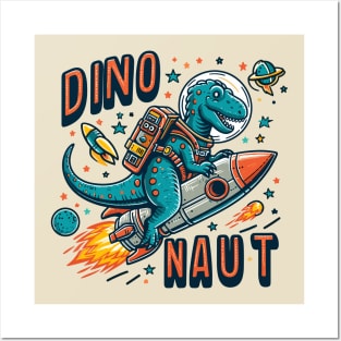 Dino Naut Posters and Art